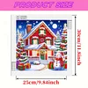 Christmas House - Diamond Painting - Partial Special Shaped Drill(Canvas|30*30cm)
