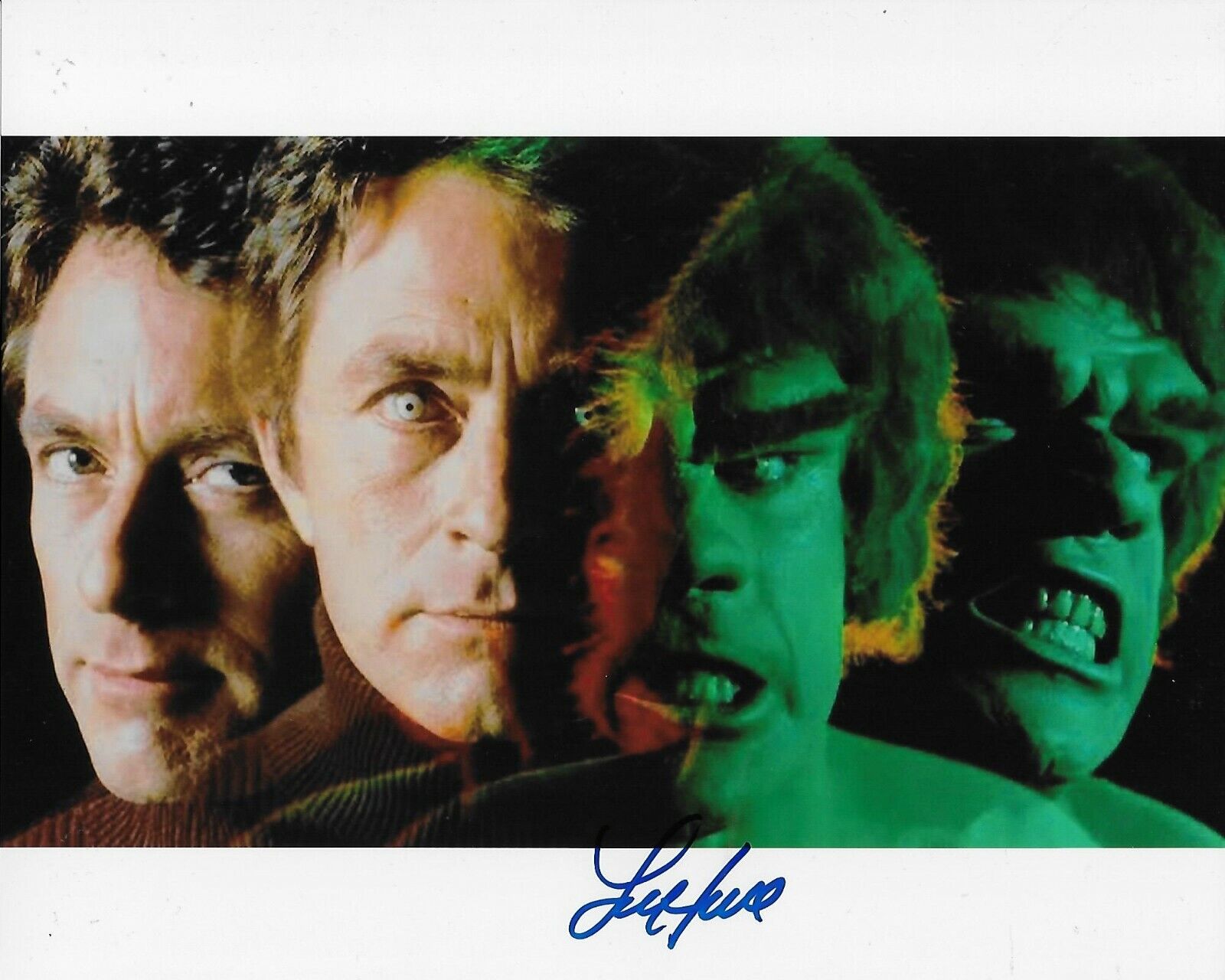 Lou Ferrigno Original In Person Autographed 8X10 Photo Poster painting - The Hulk #31