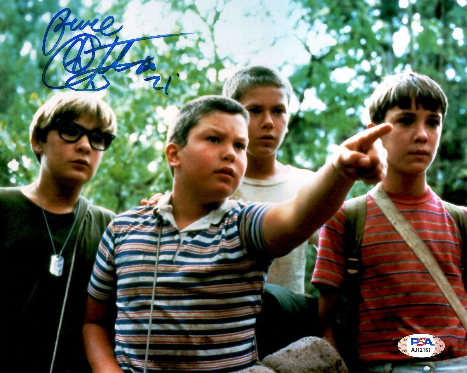 Corey Feldman autographed signed 8x10 Photo Poster painting PSA COA Stand By Me Teddy Duchamp