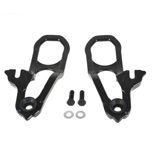 Tow Hooks Left & Right with Hardware For 2019-2020 Dodge Ram 1500 Black