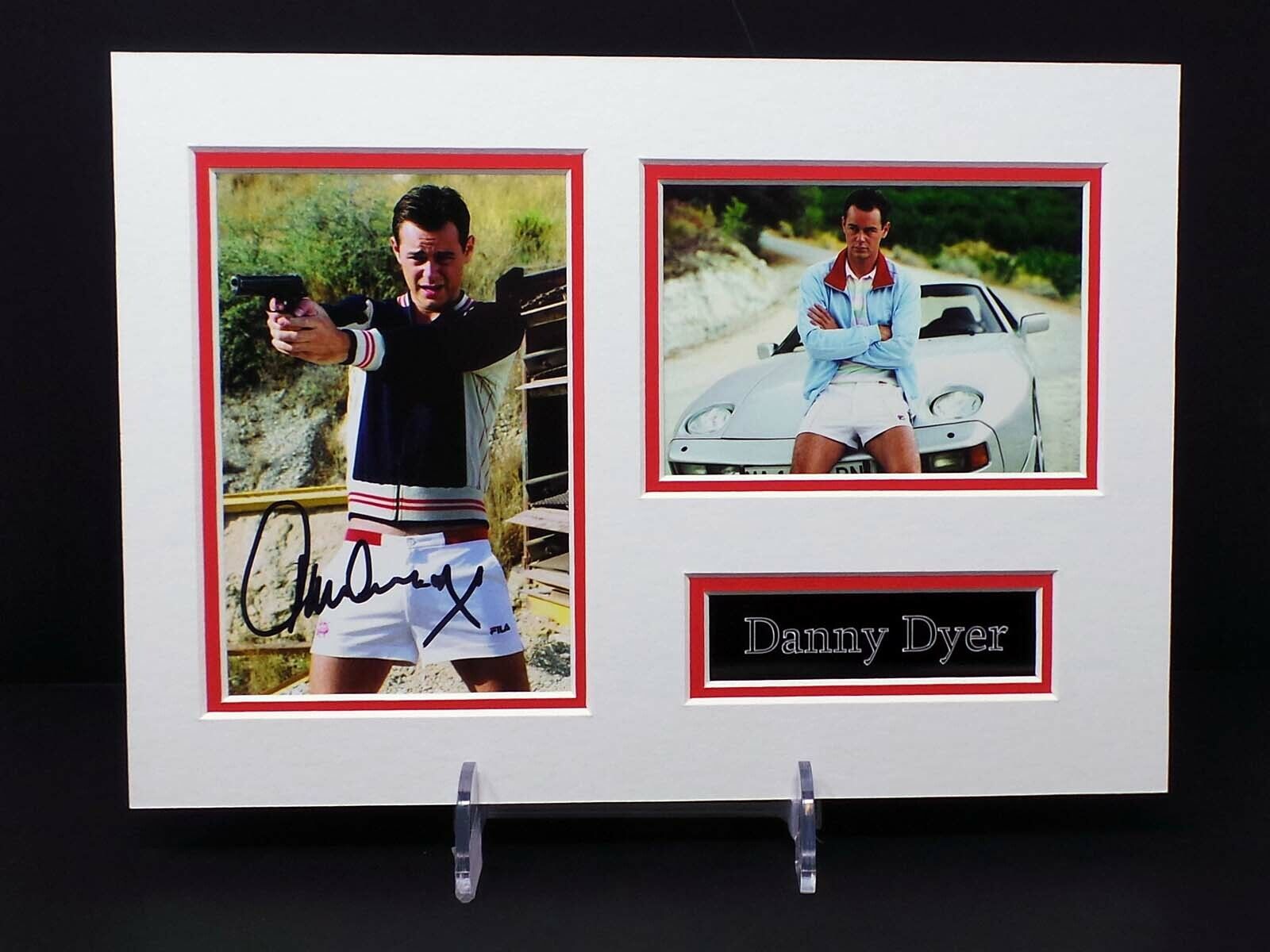 Danny DYER A4 Signed Mounted Frankie The Business Photo Poster painting Display 1 AFTAL RD COA