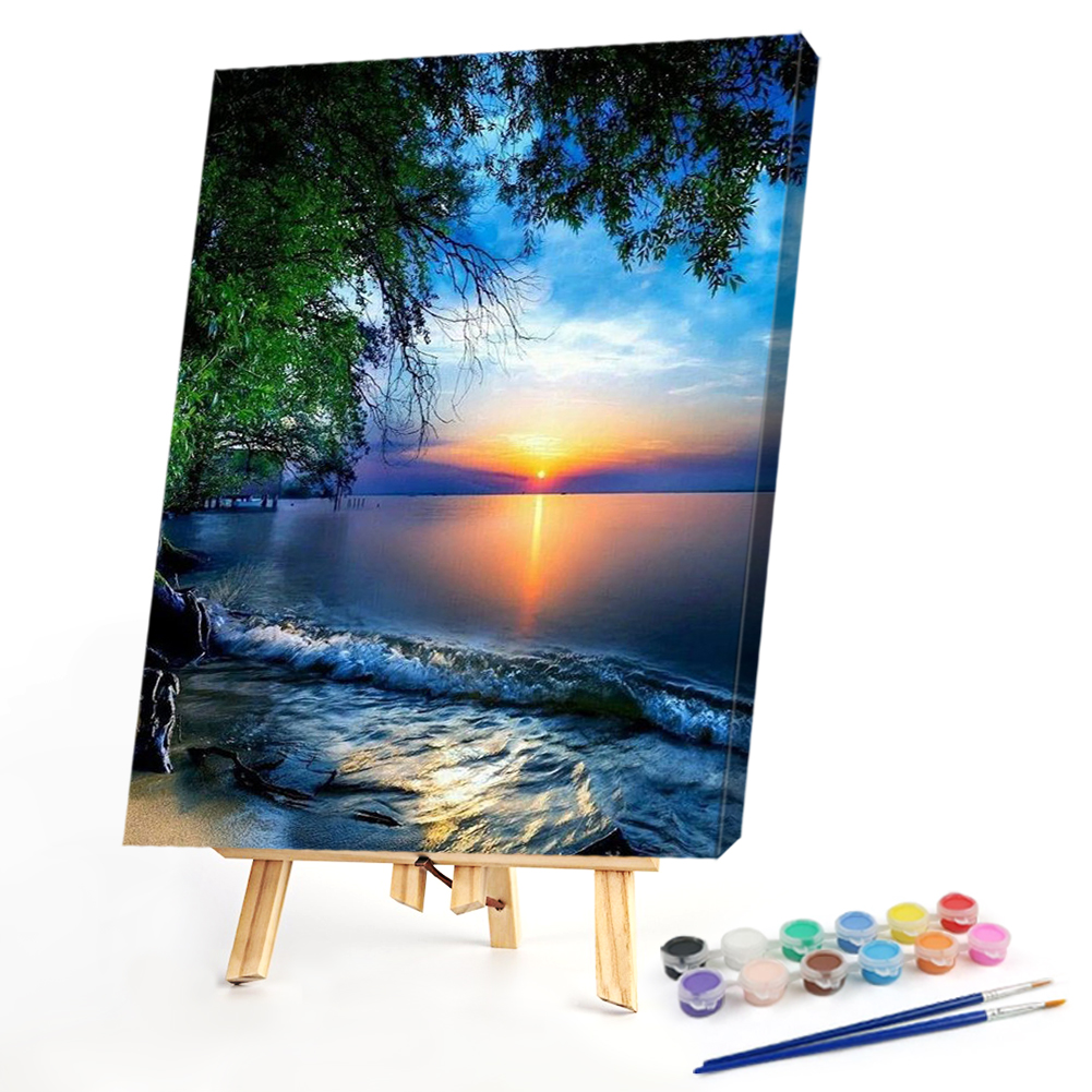 

40*50CM - Paint By Numbers - Sunrise, 501 Original