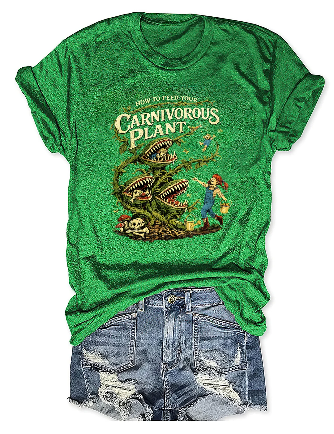 Carnivorous Plant Funny Garden T-shirt