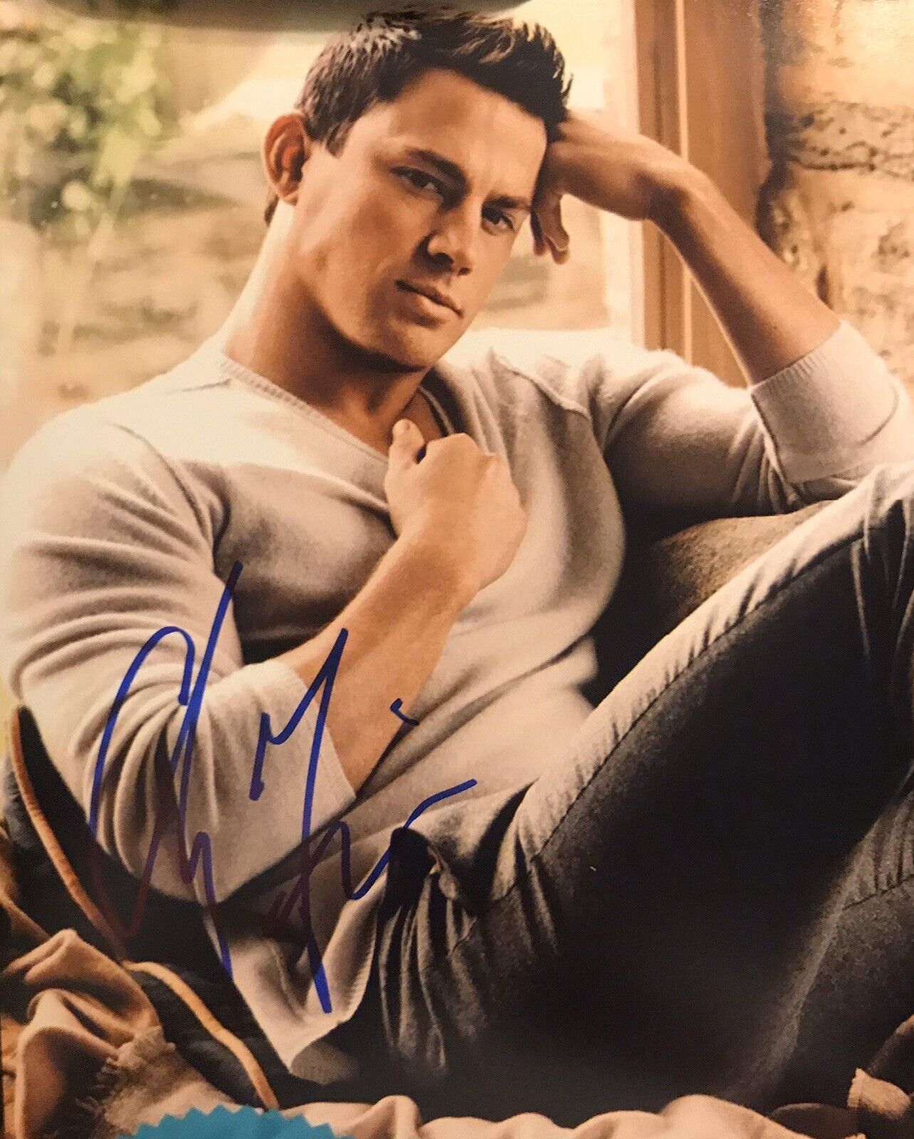 Channing Tatum Signed Autographed 8x10 Photo Poster painting Sexy