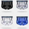 Men's High-End Loose A Luo Pants Ice Silk Breathable Home High-Slit Boxer Shorts