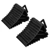 2Pcs Car Wheel Chocks with Handles Heavy Duty Wheel Blocks for Vehicle Car Truck