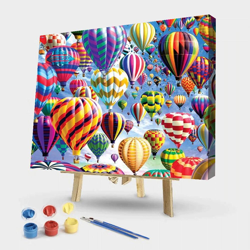 Paint By Numbers Hot Air Balloon 50*40CM