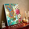 (Pre-Framed)Butterfly Flower-Special Shape Diamond Painting Kit(25x25cm)