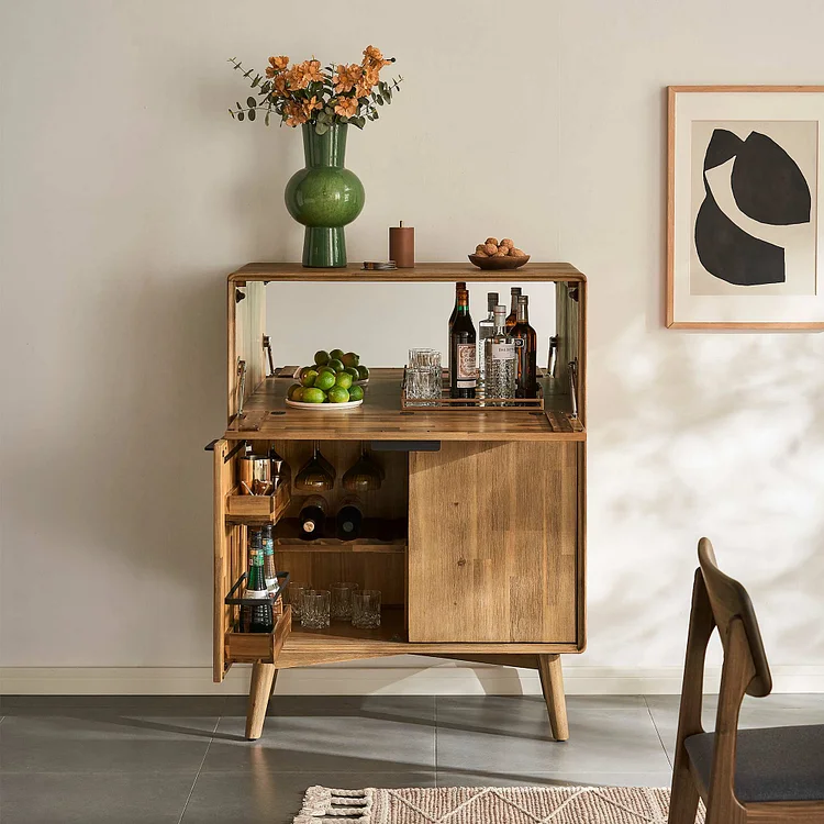 Seb Bar Cabinet, Tall