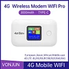 4G Lte WiFi Router 150Mbps Mini Mobile Hotspot 3000mAh Mobile Pocket WiFi Router