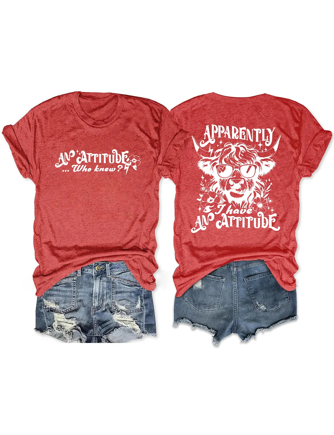 Apparently I Have An Attitude T-shirt