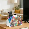 Boho Maiden And Wolf DIY Diamond Painting PU Tissue Holder Box
