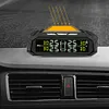 Solar/USB Charging TPMS Tire Pressure Monitoring System with 4 External Sensors