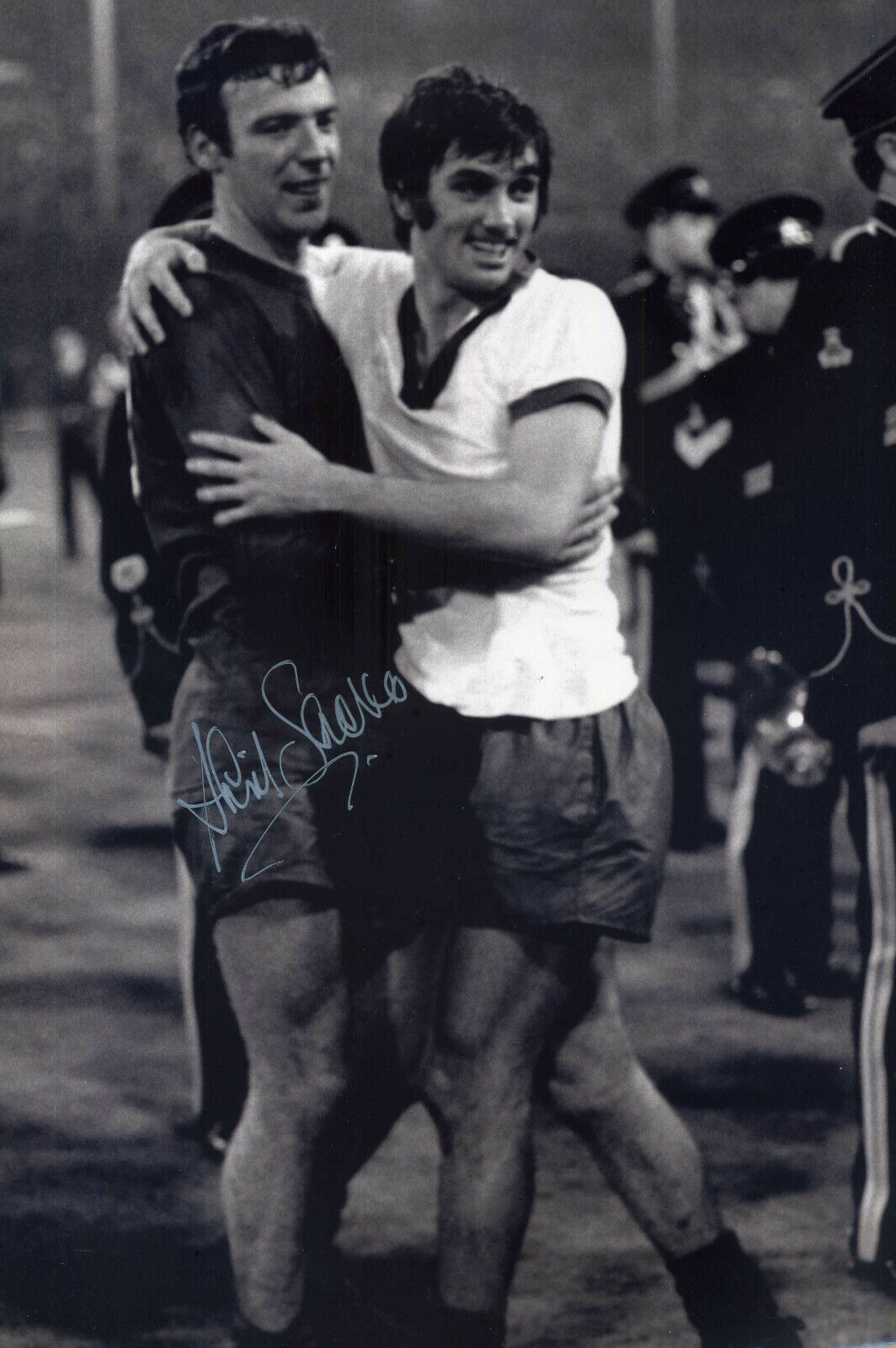 DAVID SADLER Signed Photo Poster paintinggraph - Manchester United / England 1968 - Preprint