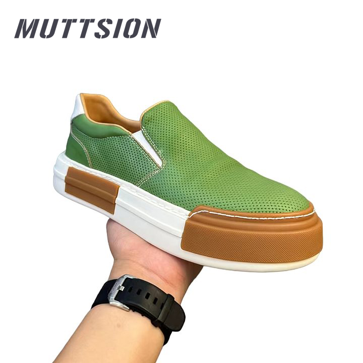 MUTTSION Simple Style Hollow Casual Skate Shoes MUTTSION.COM MUTTSION