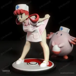 pornhint Pornhint Nurse Joy Torrida Minis stl nsfw 3d figure NSFW