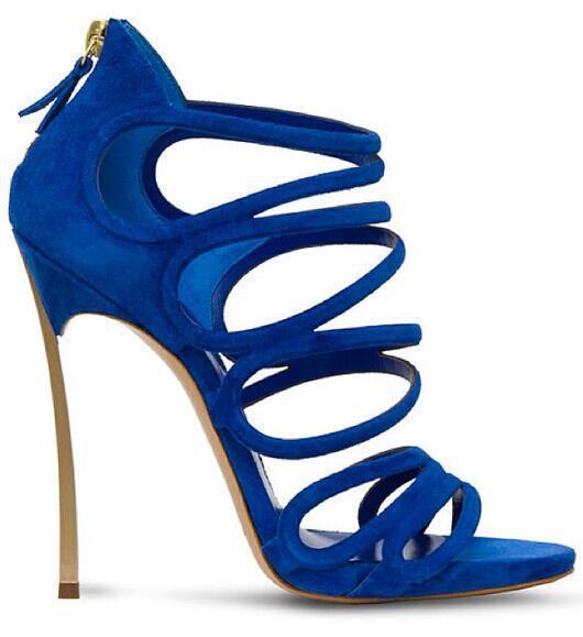 VCSHOES Chic Fishmouth Lace-up Heels Sandals