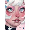 uk.everydayedeals (Limited Stock)Diamond Painting - Round AB Drills - Dark Candy Girl(45*65cm)