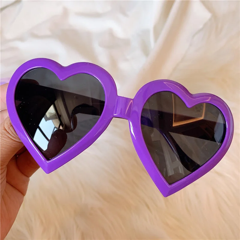 Kawaii Purple Fashion Sunglasses BE1086