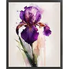 Iris Flower-11CT Stamped Cross Stitch 40*50cm tapestrymarket