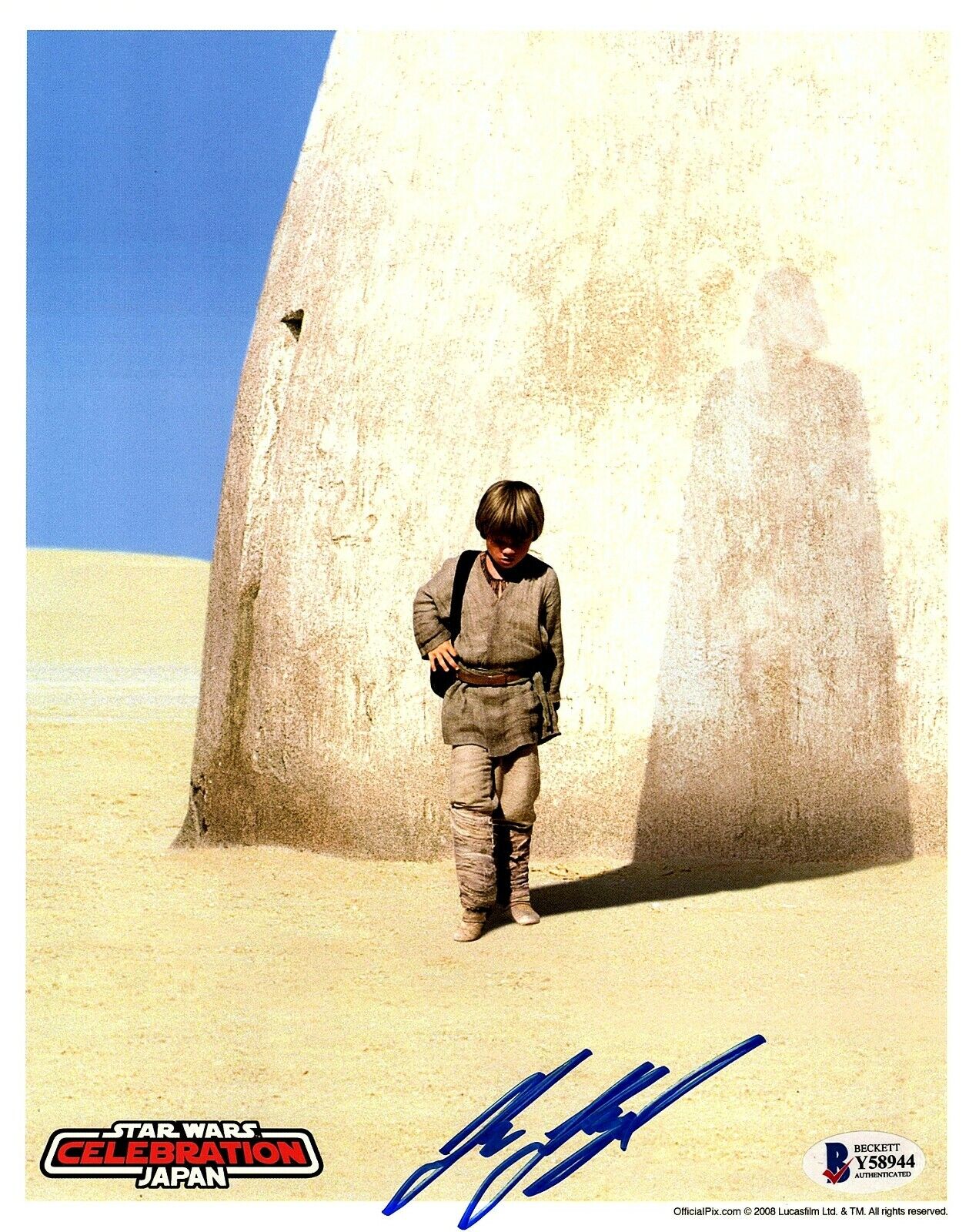 JAKE LLOYD Signed STAR WARS Anakin