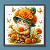 Flower Goblin - Full Round Drill Diamond Painting