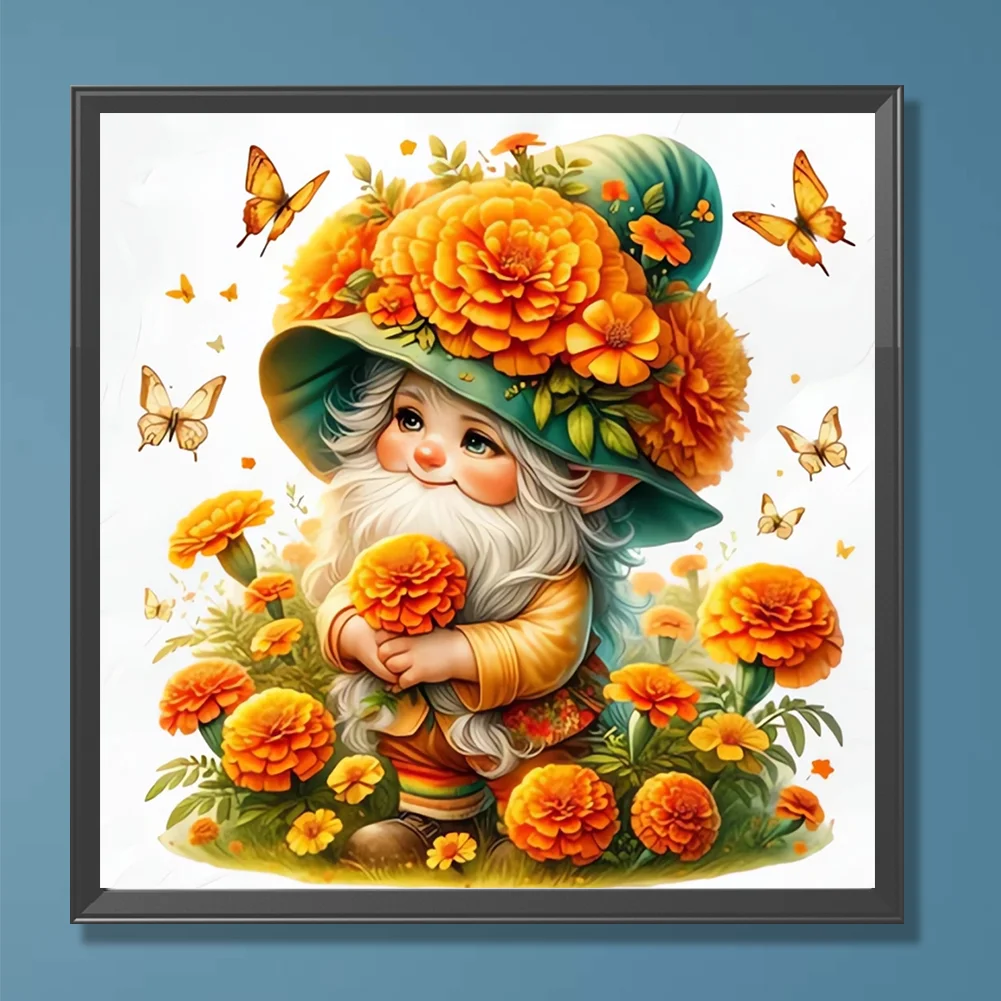 Diamond Painting - Full Round Drill - Flower Goblin(Canvas|30*30cm)