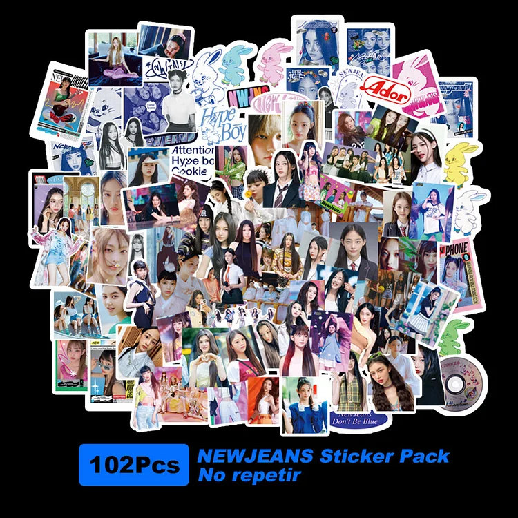 New Jeans 102 Sheets Sticker