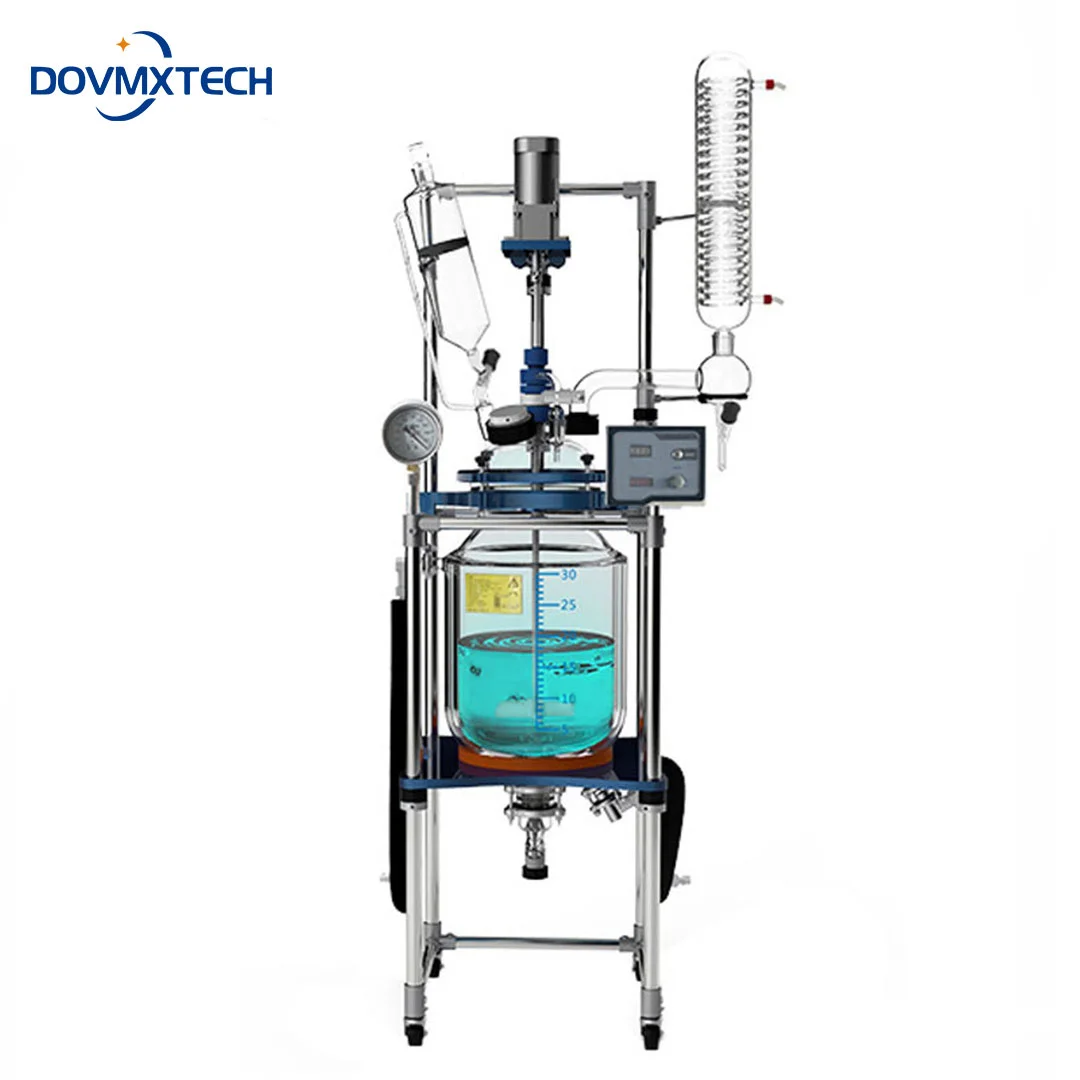30L 50L 80L Glass Reactors good quality from china factory Famous brand - DOVMXTECH