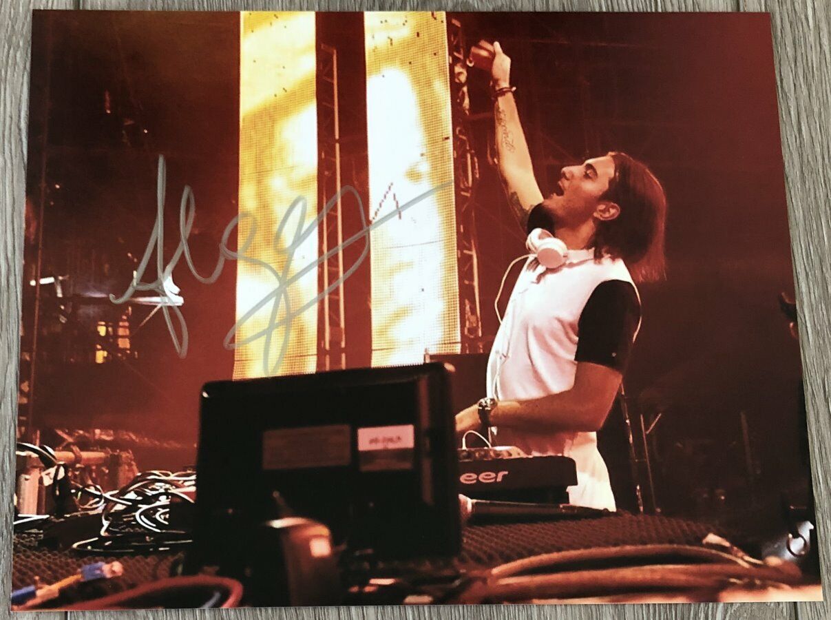 DJ ALESSO SIGNED AUTOGRAPH WE COULD BE HEROES 8x10 Photo Poster painting H w/EXACT PROOF