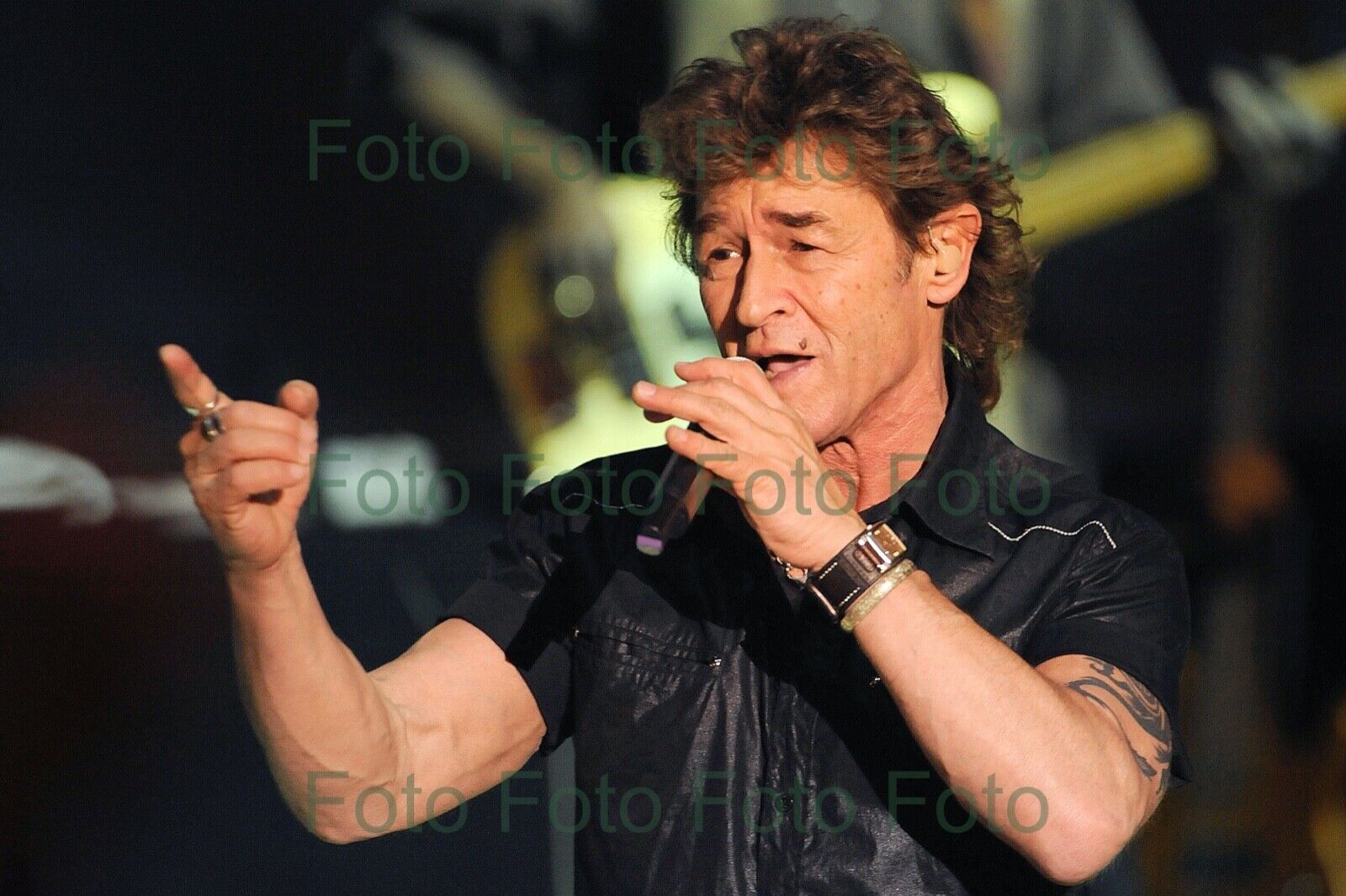 Peter Maffay Rock Schlager Musik Foto 20 x 30 cm ohne Autogramm (Be-38