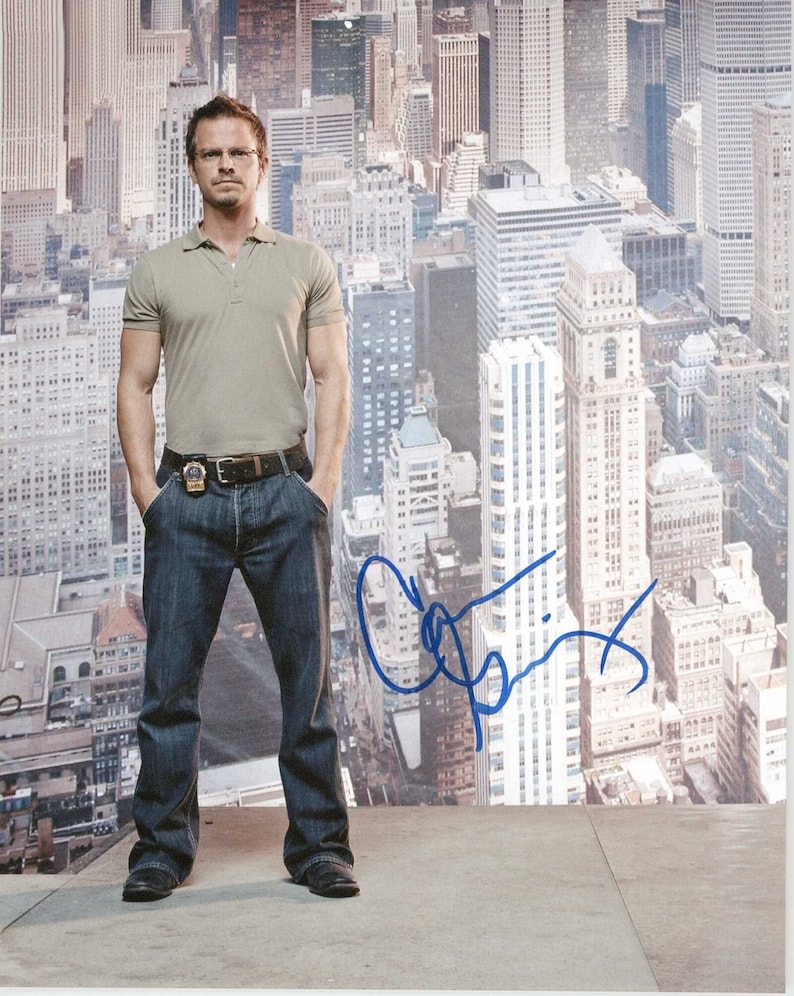 Carmine Giovinazzo Signed Autographed CSI