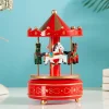 Carousel music box ornaments for children, Christmas gifts for girlfriends and besties on their birthdays