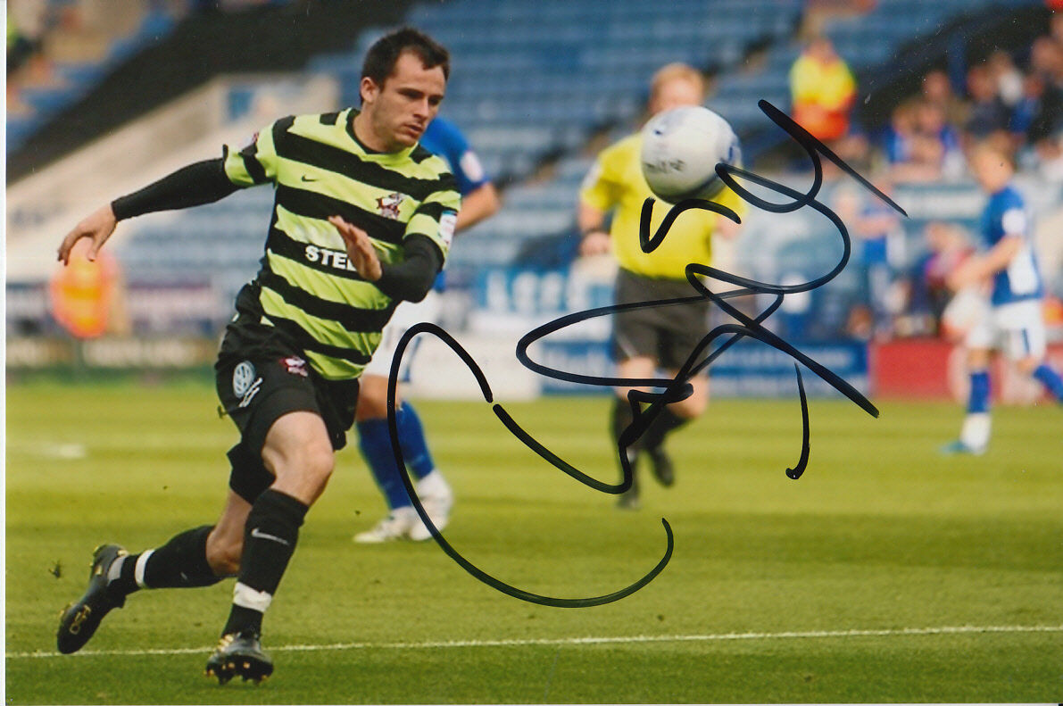 SCUNTHORPE UNITED HAND SIGNED CHRIS DAGNALL 6X4 Photo Poster painting 1.