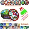 8pcs DIY Diamond Painting Coaster Kit With Holder - Christmas