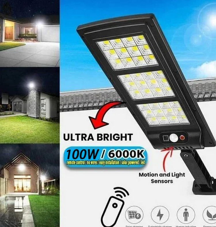 🌟 SOLAR LED LAMP 6000K 🌟BUY 2 FREE SHIPPING 💡