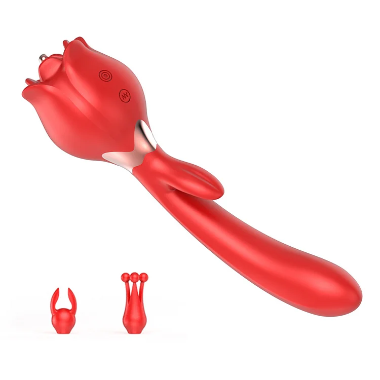 Manting Flower Rose Multifunctional Flirting Double Headed Rena Shaker