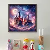 Castle-11CT Stamped Cross Stitch 50*50cm/19.69*19.69in