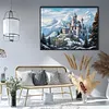 Scenery Full 11CT DIY Stamped Cross Stitch Kits 50x40cm Embroidery Needlepoint Starter Kits for Beginners Adults Home Decor