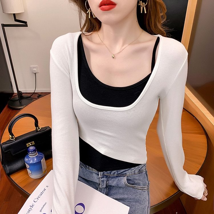 Sheath Casual Long Sleeve Shirts & Tops