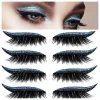 Eyeliner Réutilisable et Autocollants pour Cils (4 paires)