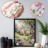 Country Cottage-Pearls Painting Kit for Creativity DIY Pearl Dot Crafts for Gift Home Wall Decor 30*40CM