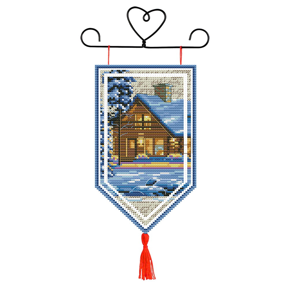 

Villa - Door Decoration Cross Stitch - 23*33CM, 501 Original