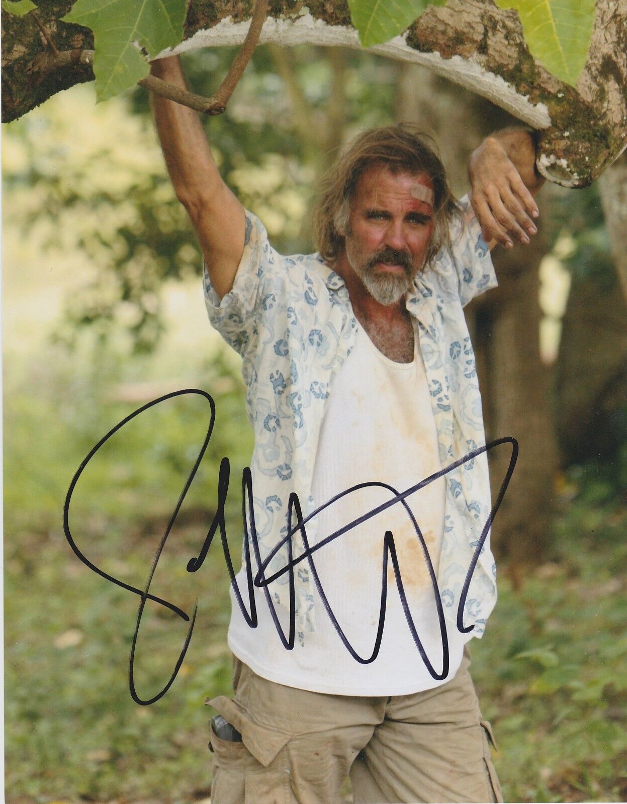 Jeff Fahey Signed Lost 10x8 Photo Poster painting AFTAL