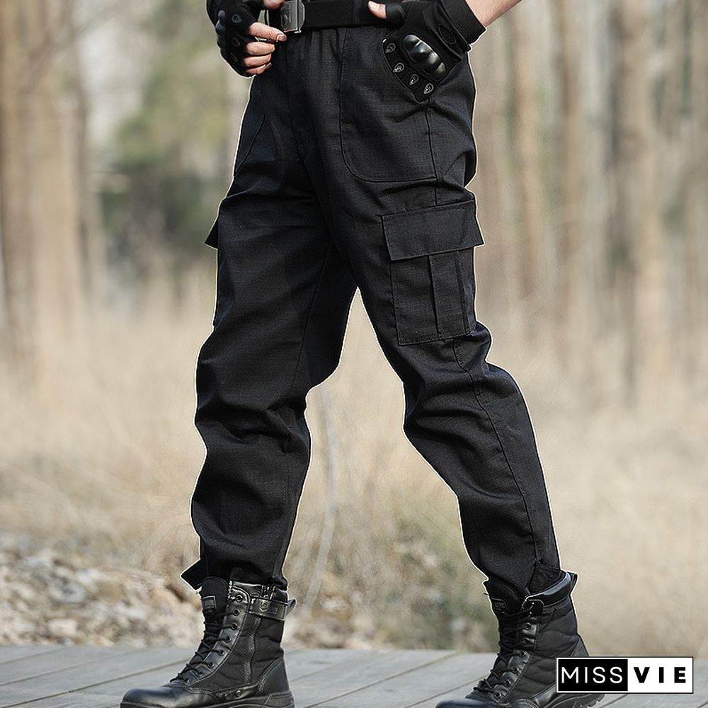 Mens Quick-Drying Wear-Resistant Tactical Pants