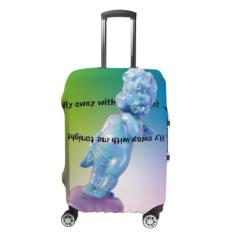 Luggage Case Cover Cupid - Gradient - Star  customized, personalized, gift