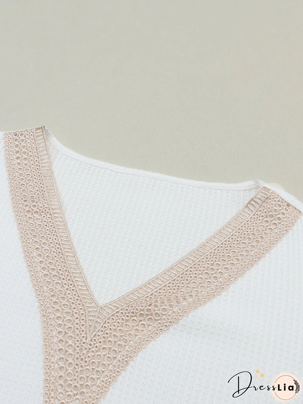 Floral Butterfly Long Sleeve V-Neck Top