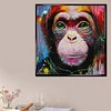 Diamond Painting -DIY Round Drill Monkey Animal