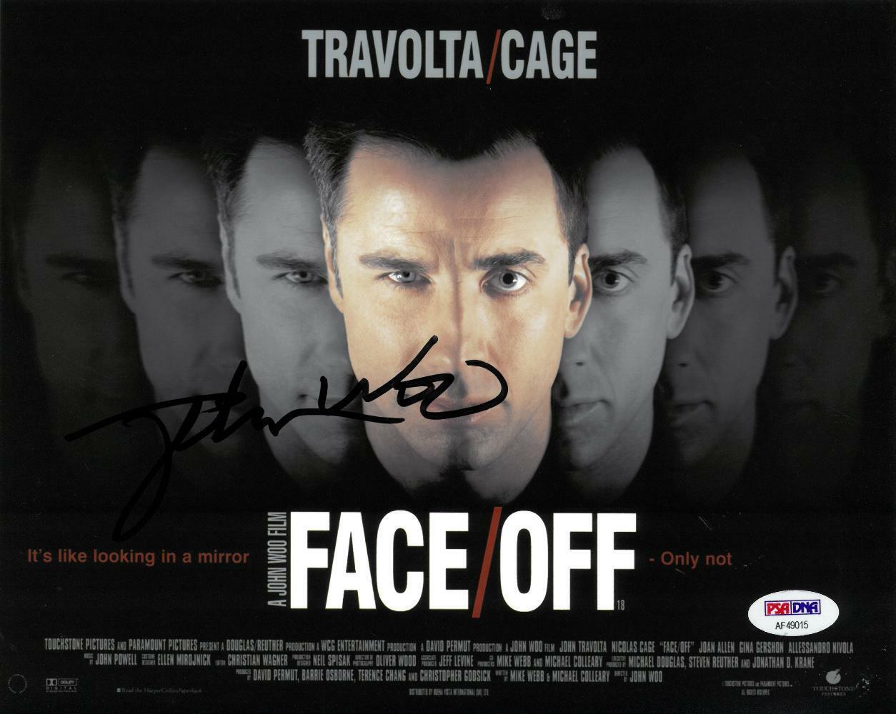 John Woo Signed Face Off Authentic Autographed 8x10 Photo Poster painting PSA/DNA #AF49015