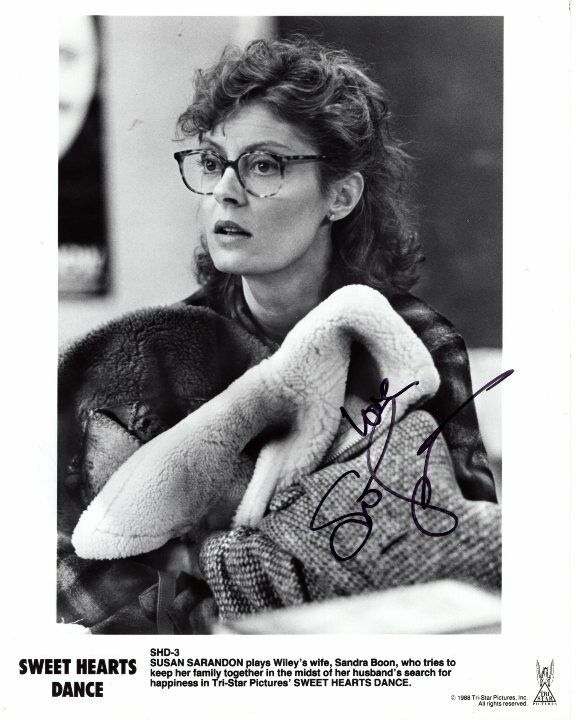 SUSAN SARANDON signed autographed SWEET HEARTS DANCE original press Photo Poster painting